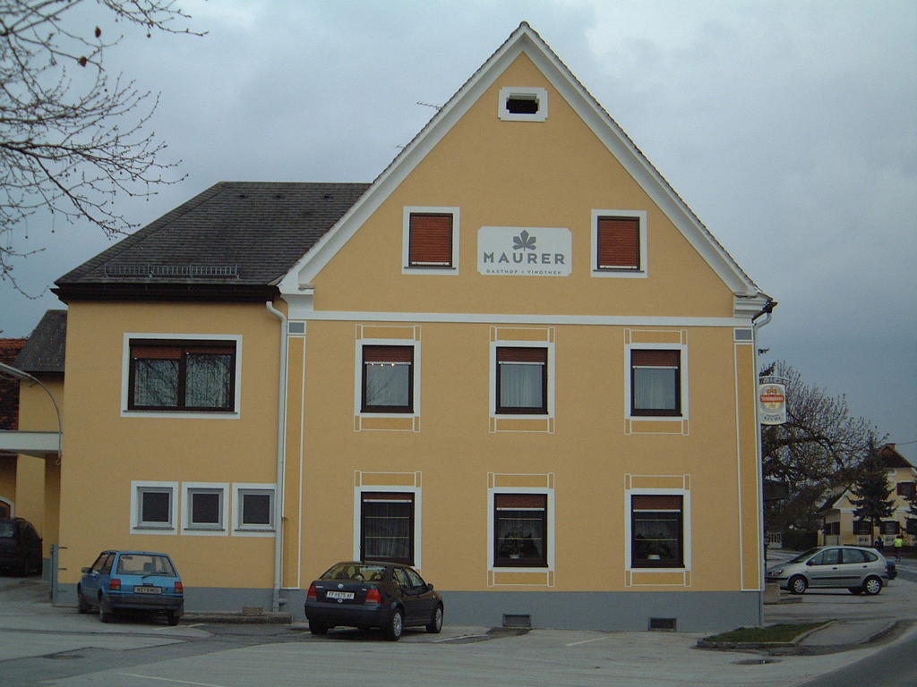 Maurer Gasthof-Vinothek Gleisdorf Esterno foto